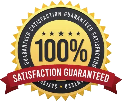 100% Satisfaction Guaranteed