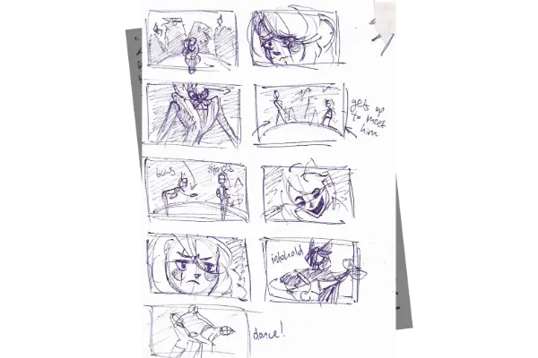 Concept Sketch to Final Cover before